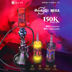 Olit Hookalit Mega 150000 Puffs Disposable Vape Wholesale - Vapz Vape Wholesale