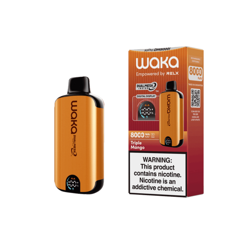 WAKA DM 8000 Puffs Disposable Vape Wholesale - Vapz Vape Wholesale