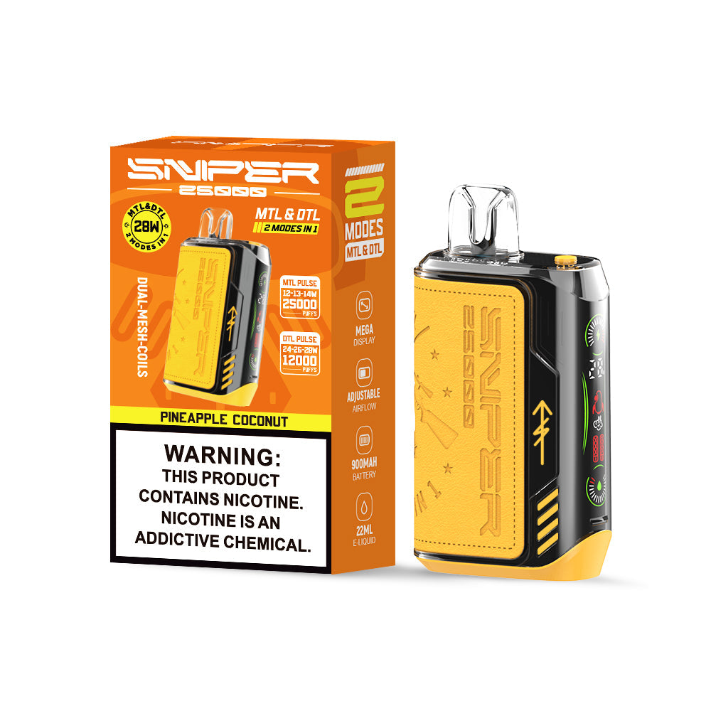 VAPMOD Sniper 25000 Puffs Disposable Vape Wholesale - Vapz Vape Wholesale