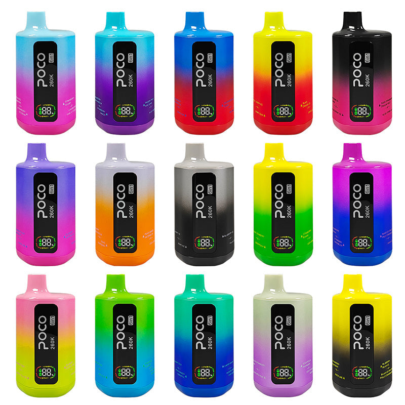 EU Warehouse POCO 6IN1 260K Puffs Disposable Vape Wholesale - [VapzVape]