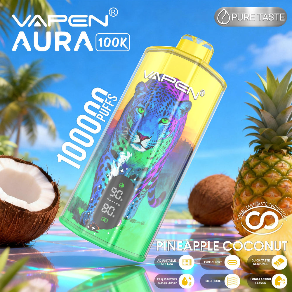 EU Warehouse VAPEN AURA 100K Puffs Disposable Vape Wholesale VzVape Wholesale EU Warehouse VAPEN AURA 100K Puffs Disposable Vape Wholesale VzVape Wholesale