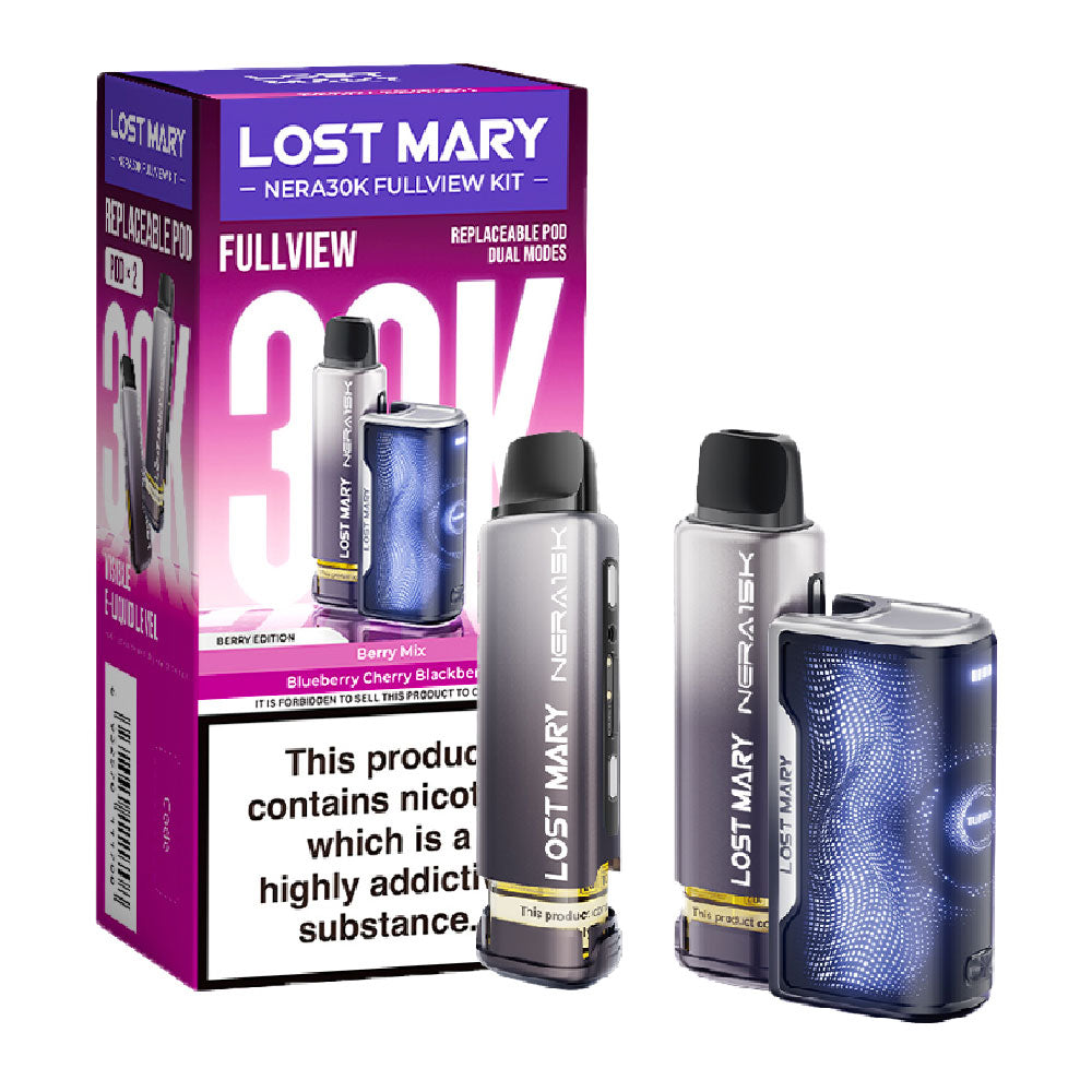 Lost Mary Nera Fullview 70000 Puffs Disposable Vape Wholesale - Vapz Vape Wholesale