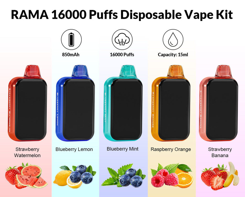 RAMA 16000 Puffs Disposable Vape Wholesale - Vapz Vape Wholesale