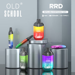 OLD School RRD 4ml Refillable Vape Wholesale - VZVAPE