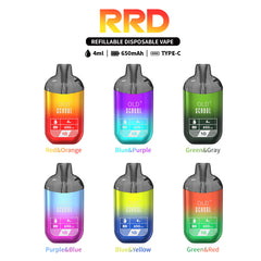 OLD School RRD 4ml Refillable Vape Wholesale - VZVAPE