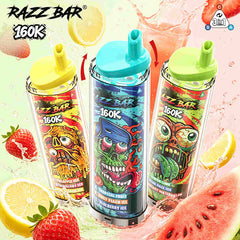 EU Warehouse Razz bar 3IN1 160K  Puffs Disposable Vape Wholesale