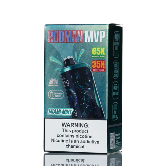 Rodman MVP 65000 Puffs Disposable Vape Wholesale - VZVAPE