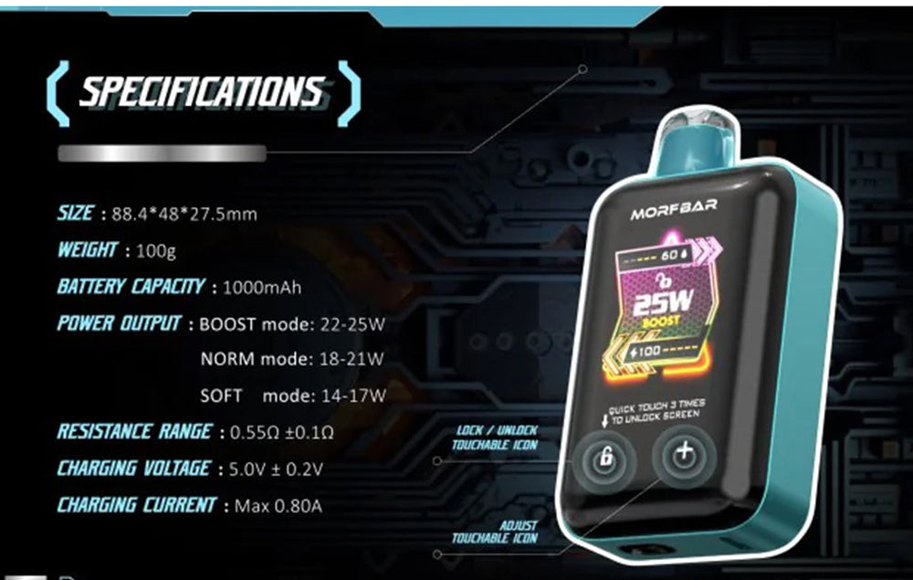 SMOK MORF BAR Touch 20000 Puffs Disposable Vape Wholesale - [VzVape.com]
