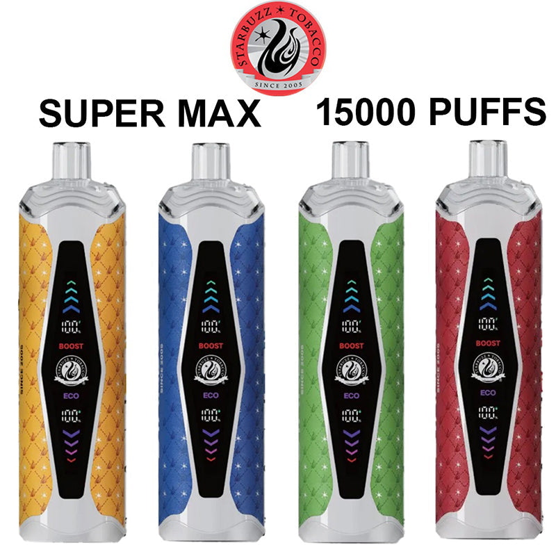 STARBUZZ SUPER MAX 15000 Puffs Disposable Vape Wholesale - [VzVape.com]