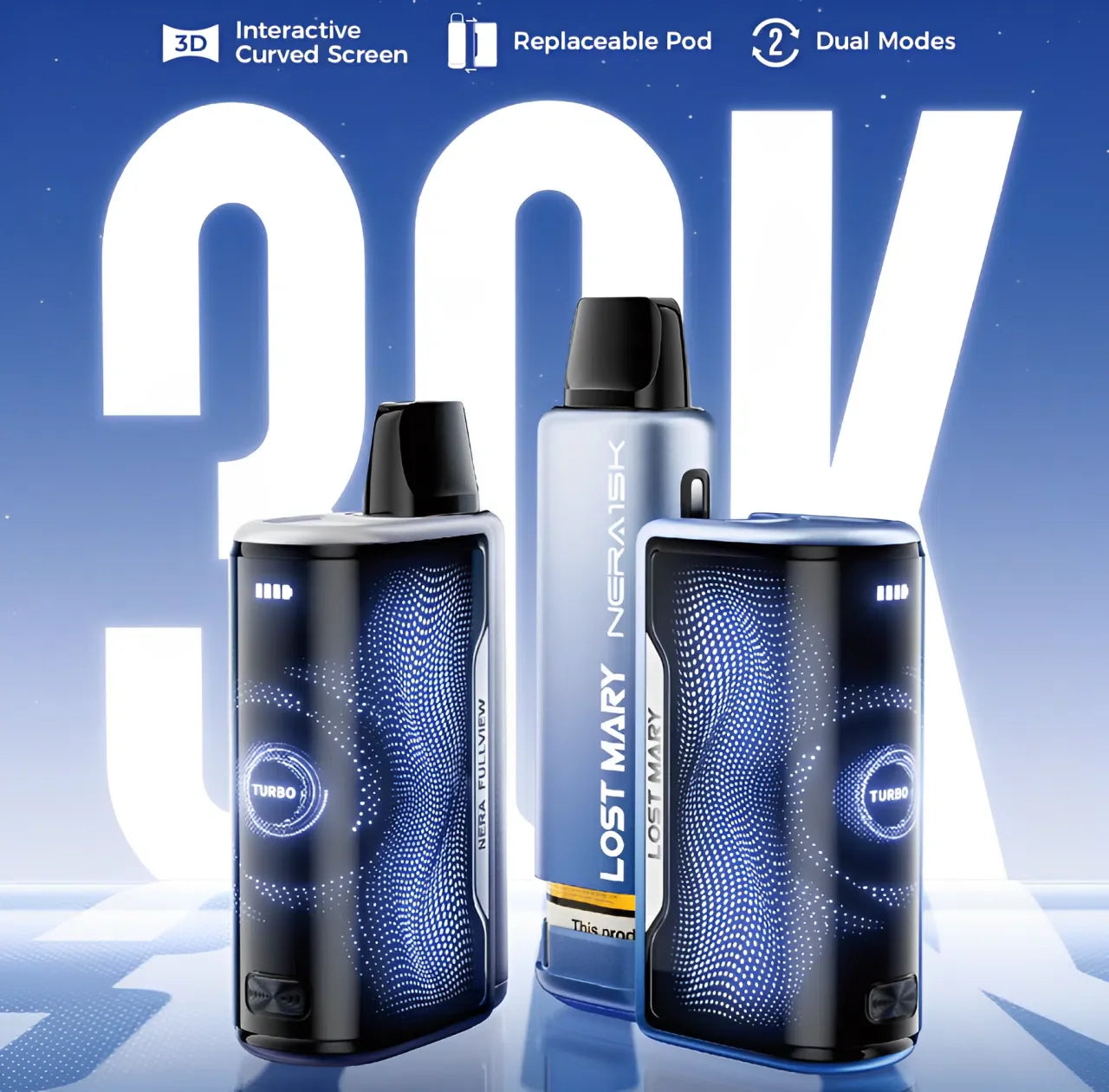 Lost Mary Nera Fullview 70000 Puffs Disposable Vape Wholesale - Vapz Vape Wholesale