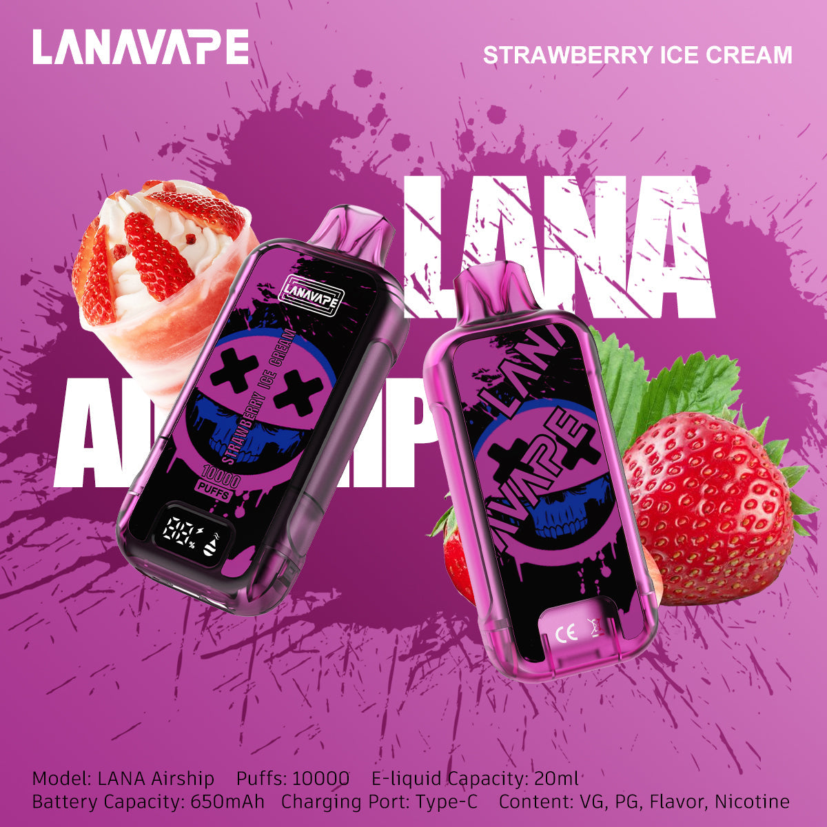 LANAVAPE 10000 Puffs Disposable Vape Wholesale - VZVAPE