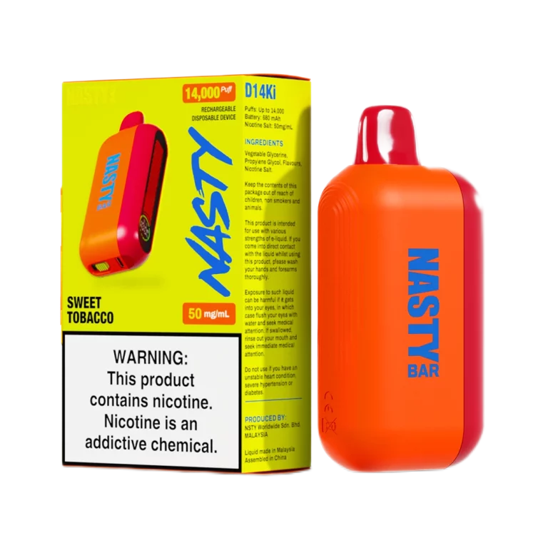 Nasty D14Ki 14000 Puffs Disposable Vape Wholesale - Vapz Vape Wholesale