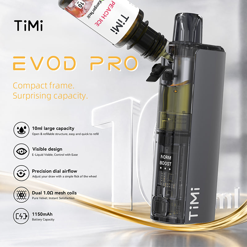 TIMI Evod Pro 10 ML Disposable Vape Wholesale - [VzVape.com]
