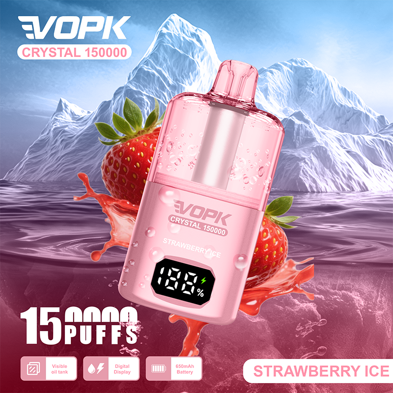 VOPK CRYSTAL 150K Puffs Disposable Vape Wholesale - [VzVape.com]