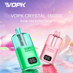 VOPK CRYSTAL 150K Puffs Disposable Vape Wholesale - [VzVape.com]