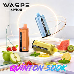 EU Warehouse WASPE 10IN1 Quinton 500K Puffs Disposable Vape Wholesale