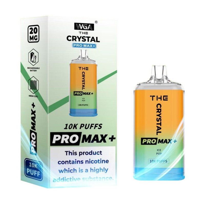 WGA Crystal Pro Max Plus 10000Puffs Disposable Vape Wholesale - Vapz Vape Wholesale