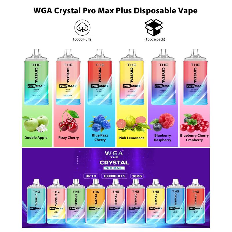 WGA Crystal Pro Max Plus 10000Puffs Disposable Vape Wholesale - VZVAPE
