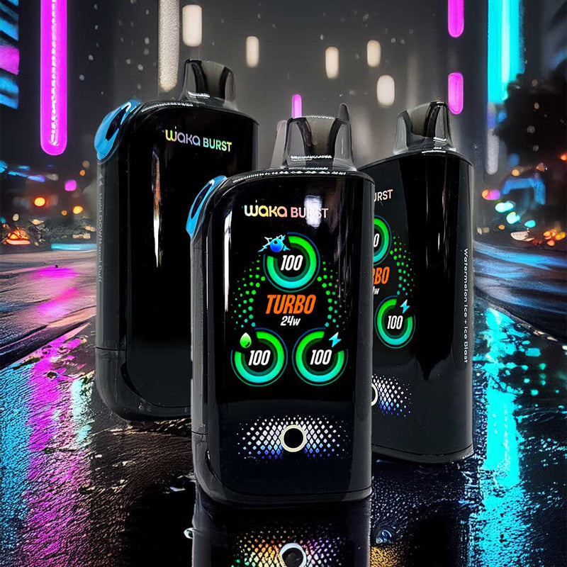 WAKA Burst 36000 Puffs Disposable Vape Wholesale - Vapz Vape Wholesale