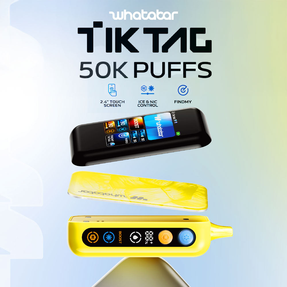 Whatabar Tik Tag 50000 Puffs Disposable Vape Wholesale - [VzVape.com]