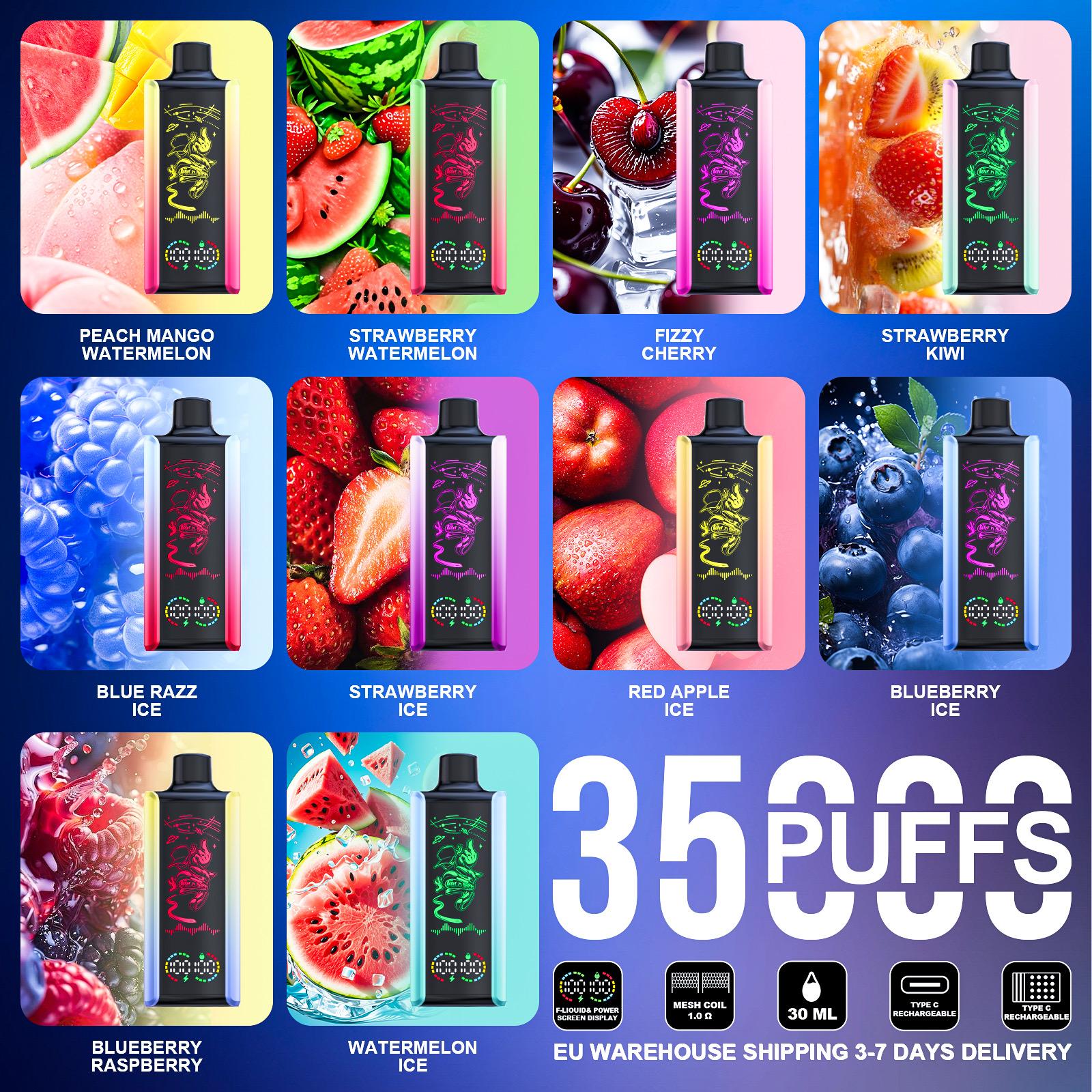 EU Warehouse Stagbar Pulse 35000 Puffs Disposable Vape Wholesale - Vapz Vape Wholesale
