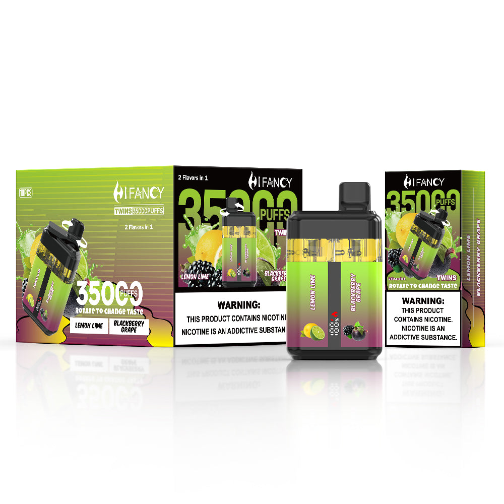 HIFANCY TWINS 35000 Puffs Disposable Vape Wholesale - Vapz Vape Wholesale
