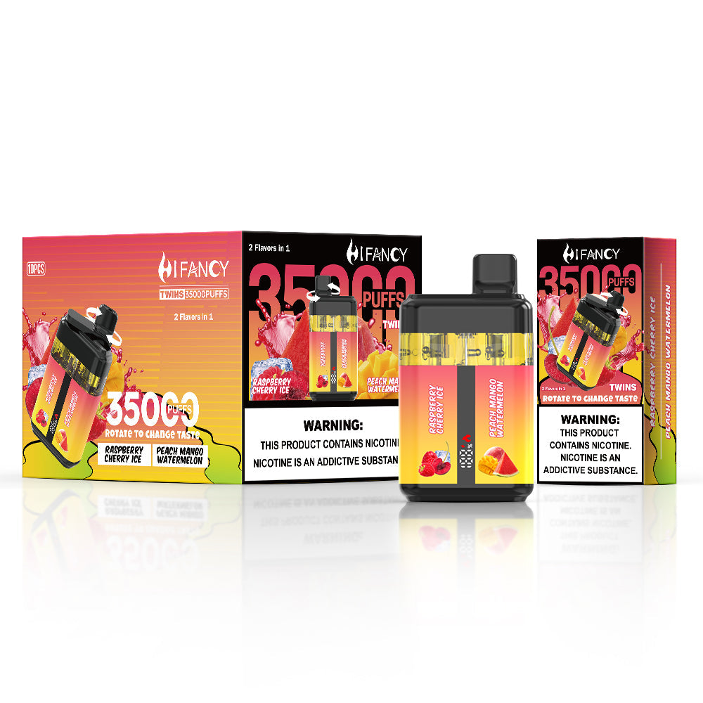 HIFANCY TWINS 35000 Puffs Disposable Vape Wholesale - Vapz Vape Wholesale