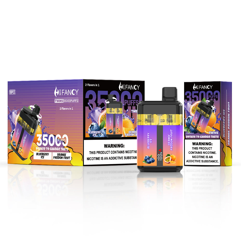HIFANCY TWINS 35000 Puffs Disposable Vape Wholesale - Vapz Vape Wholesale