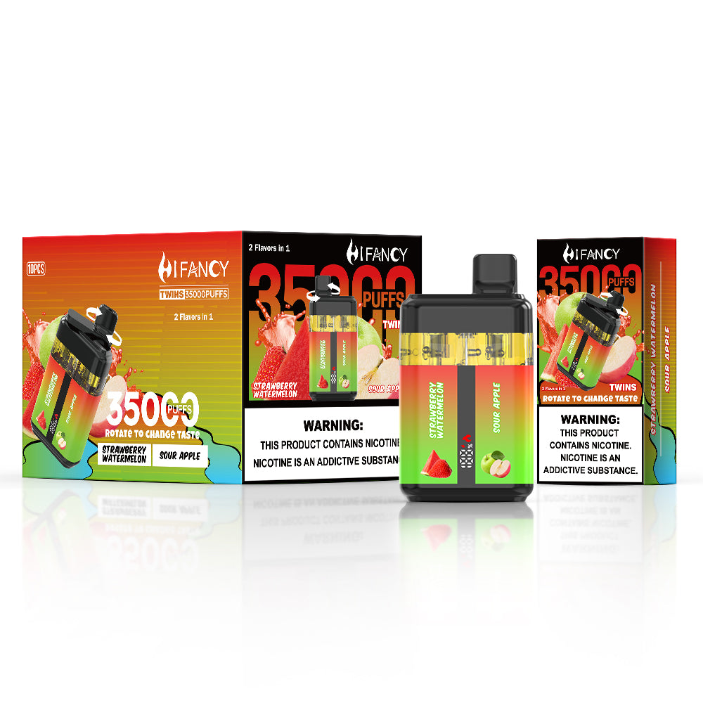 HIFANCY TWINS 35000 Puffs Disposable Vape Wholesale - Vapz Vape Wholesale