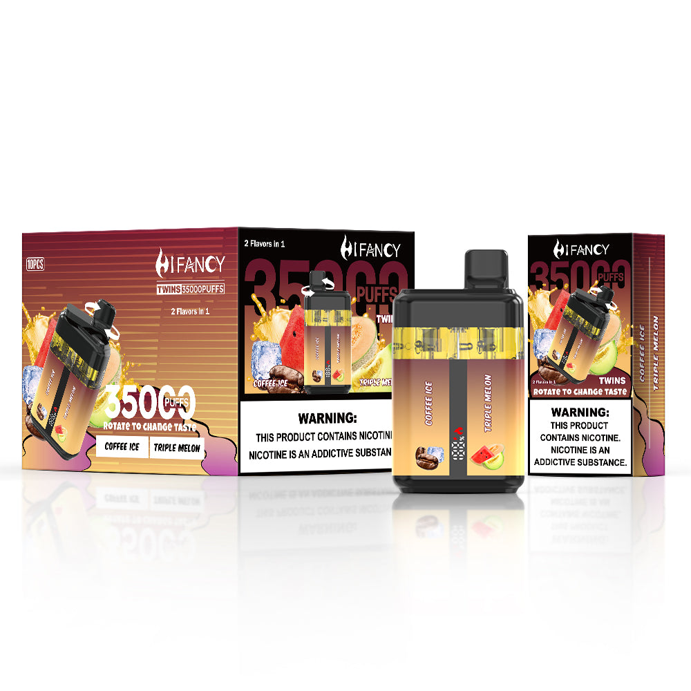 HIFANCY TWINS 35000 Puffs Disposable Vape Wholesale - Vapz Vape Wholesale