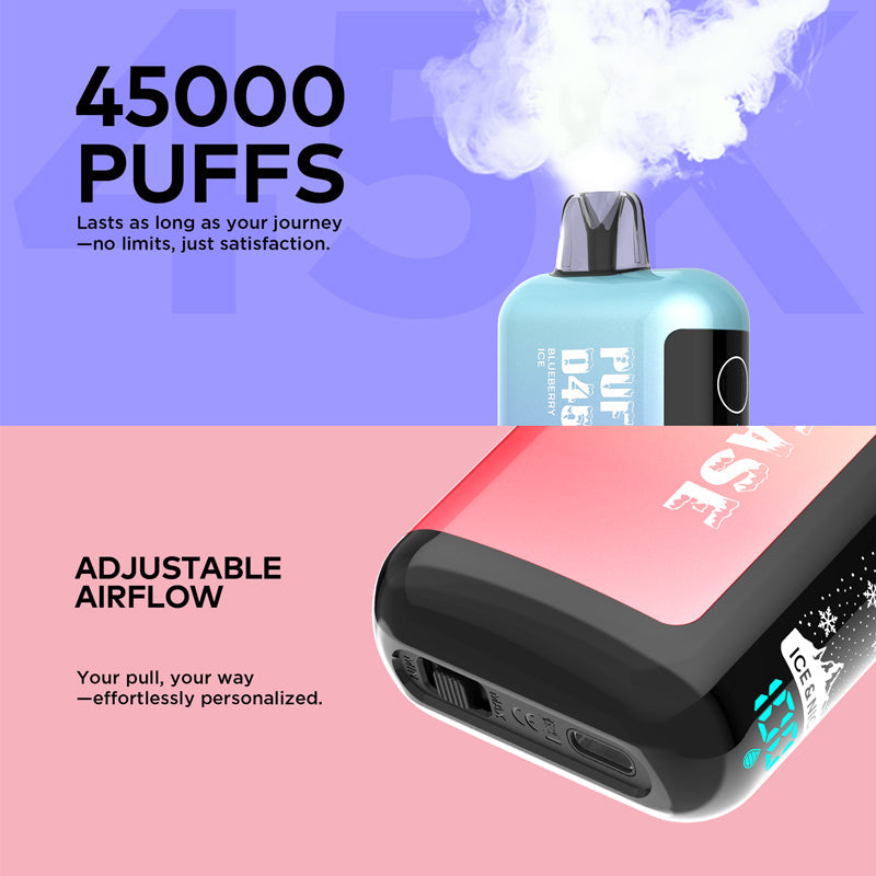 VAPTEX PUFFEASE D45000 Puffs Disposable Vape Wholesale - VZVAPE