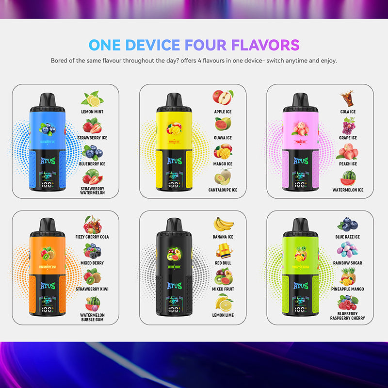 ATVS 4IN1  60000 Puffs Disposable Vape Wholesale - Vapz Vape Wholesale