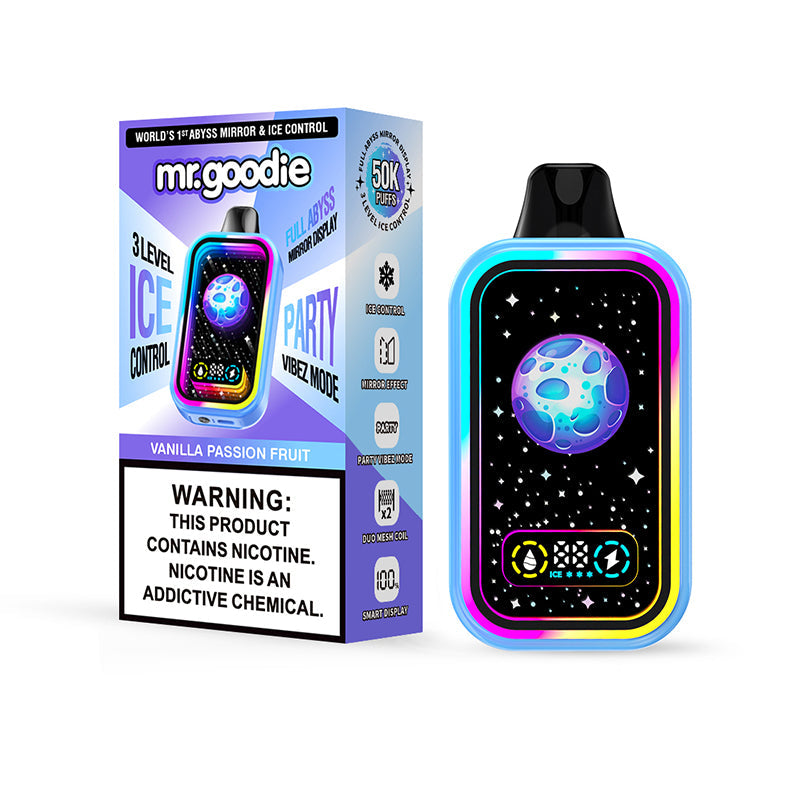 Mr.Goodie Abyss Mirror Ice Control 50000 Puffs Disposable Vape Wholesale - VZVAPE