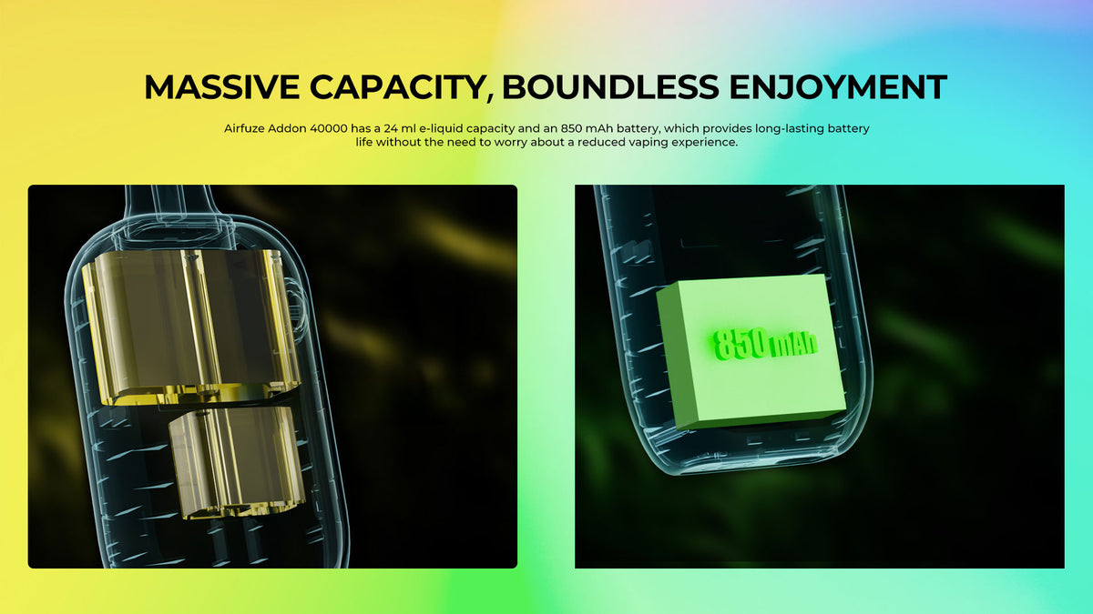 Airfuze Addon 40000 Puffs Disposable Vape Wholesale - Vapz Vape Wholesale