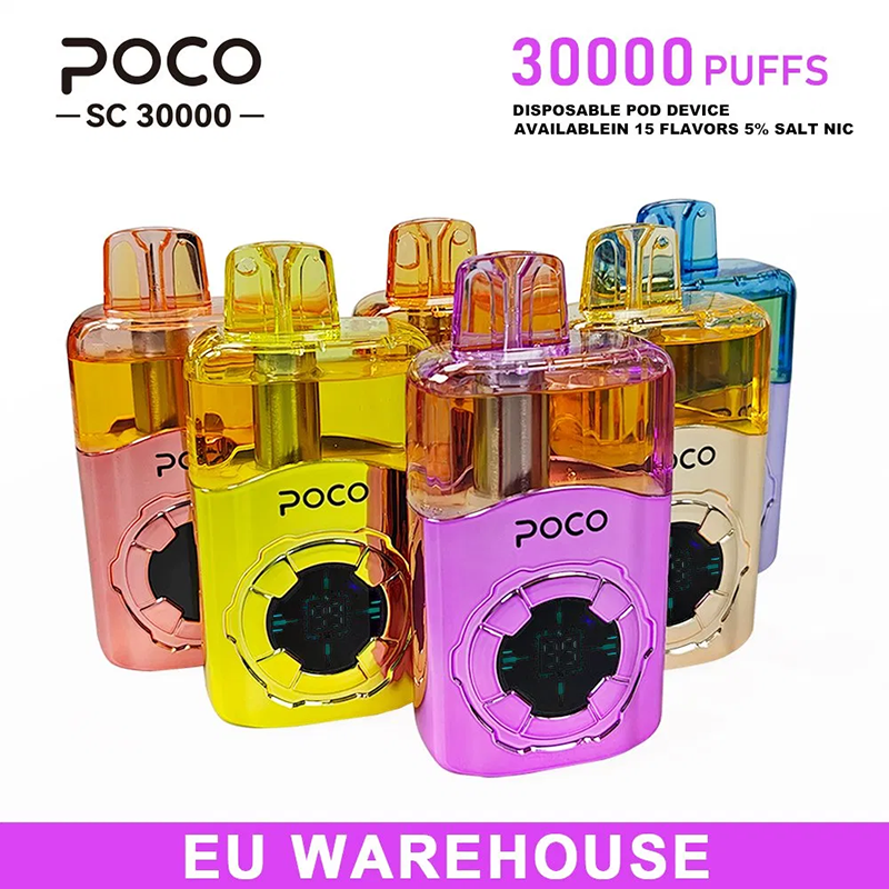 EU Warehouse POCO SC 30000 Puffs Disposable Vape Wholesale - Vapz Vape Wholesale