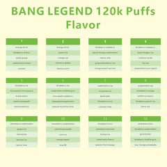 BANG LEGEND 120000 Puffs Disposable Vape Wholesale - [VzVape.com]