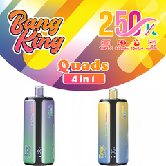 BANG KING 4 IN 1 250K  Puffs Disposable Vape Wholesale - [VzVape.com]