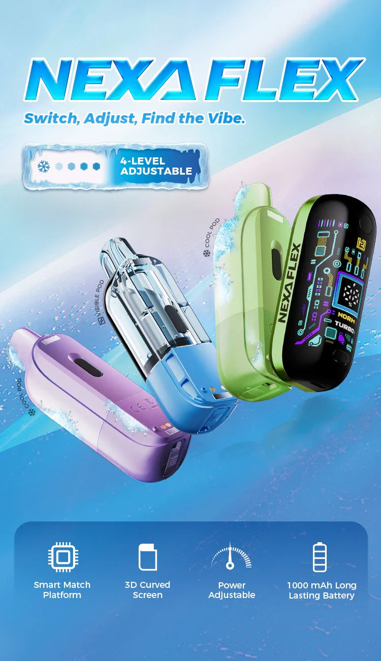 Nexa Flex Flavor Booster 40000 Puffs Ice Master Disposable Vape Wholesale - [VzVape.com]
