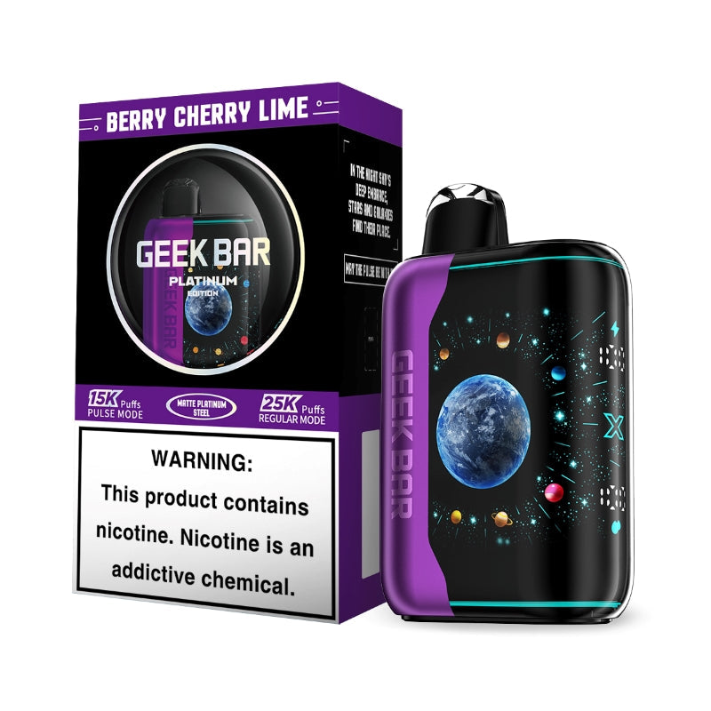 Geek Bar Pulse X 25000 Puffs Platinum Edition Disposable Vape Wholesale - Vapz Vape Wholesale