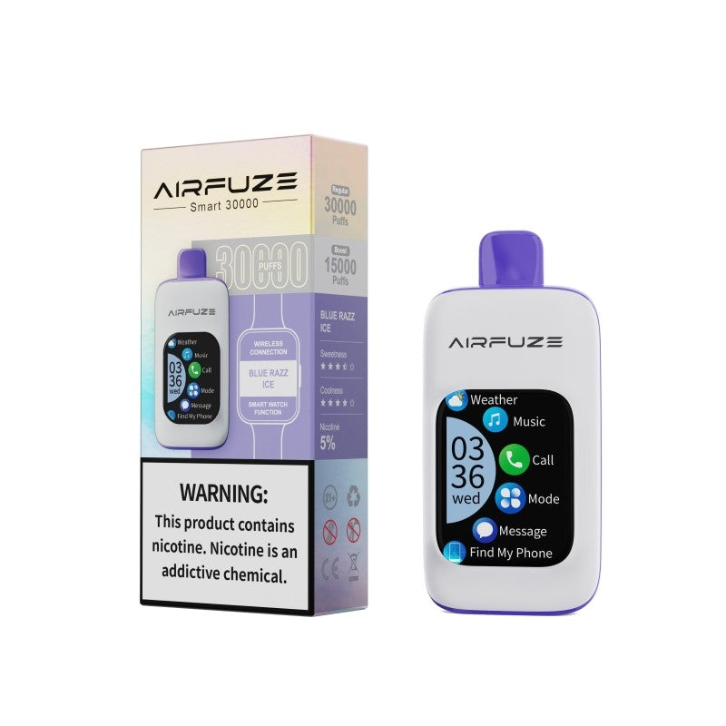 Airfuze 30000 Puffs Bluetooth Touch Screen Disposable Vape Wholesale - [VzVape.com]