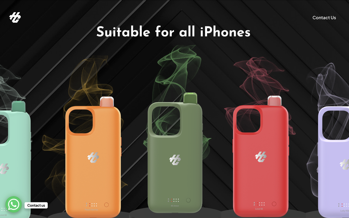 Humo iPhone 15 Case 30000 Puffs Disposable Vape Wholesale - Vapz Vape Wholesale