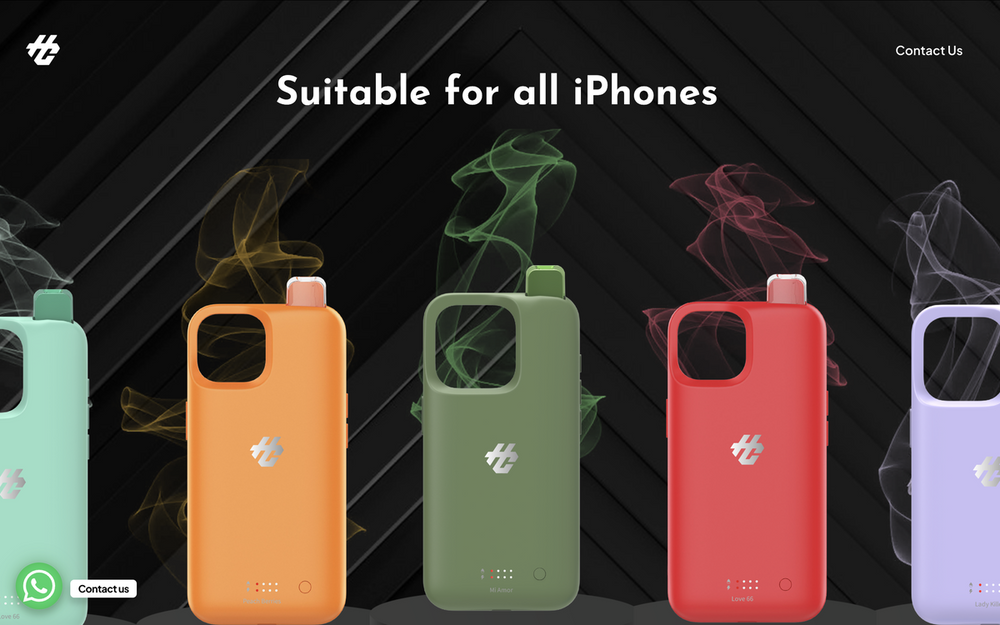 Humo iPhone 15 Case 30000 Puffs Disposable Vape Wholesale - [VzVape.com]