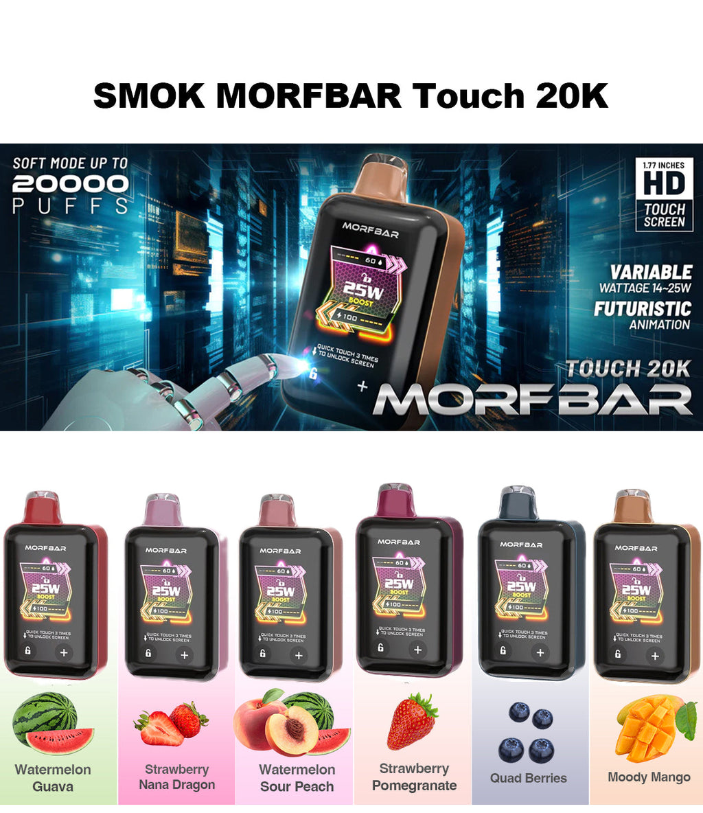 SMOK MORF BAR Touch 20000 Puffs Disposable Vape Wholesale - Vapz Vape Wholesale
