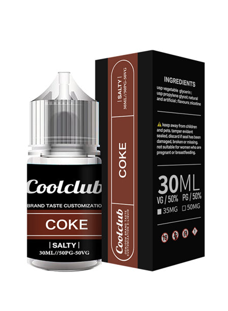 Coolclub Elegant Series 30ml 20mg E-Liquid Wholesale - Vapz Vape Wholesale