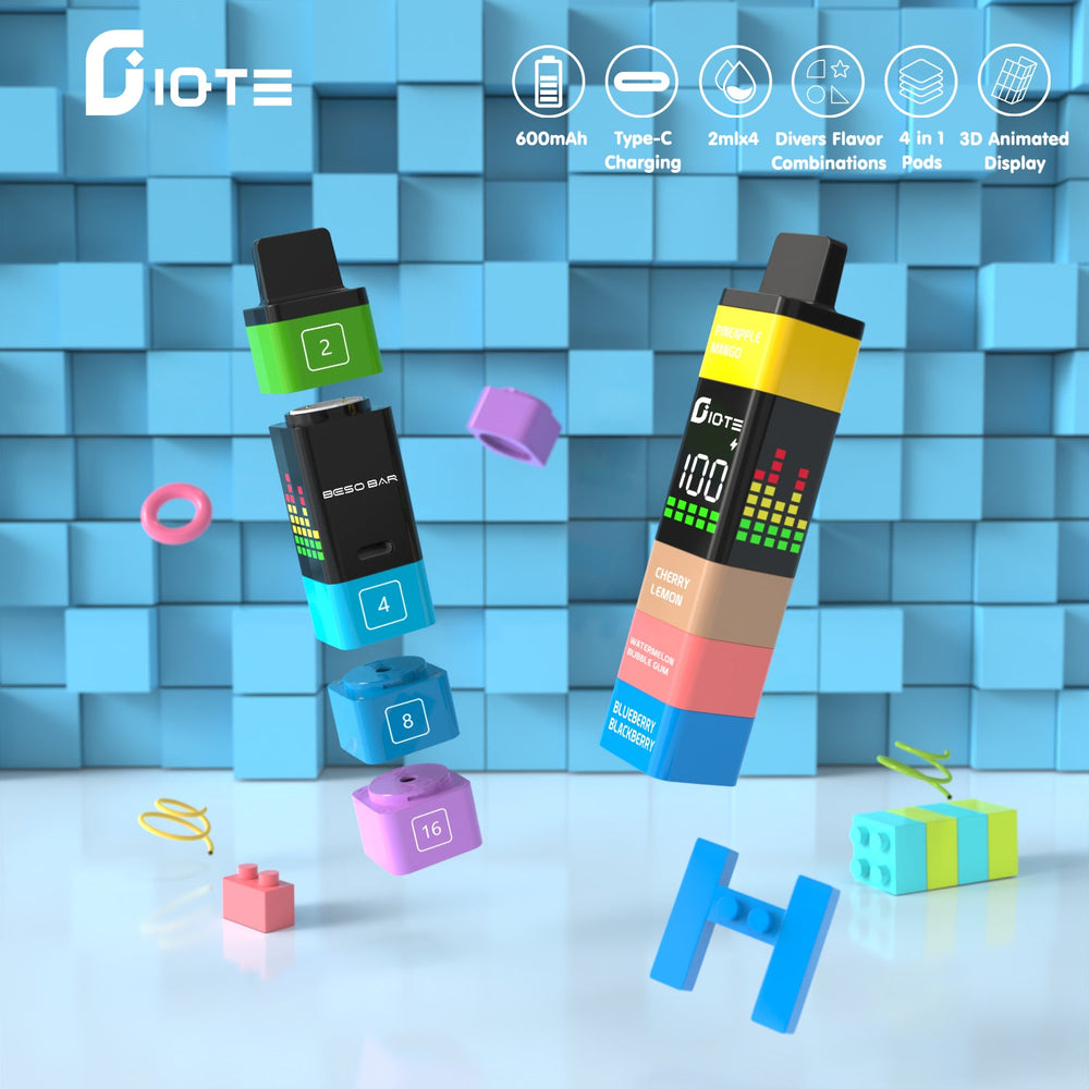 IQTE Maha 2400 Puffs Disposable Vape Wholesale - [VzVape.com]