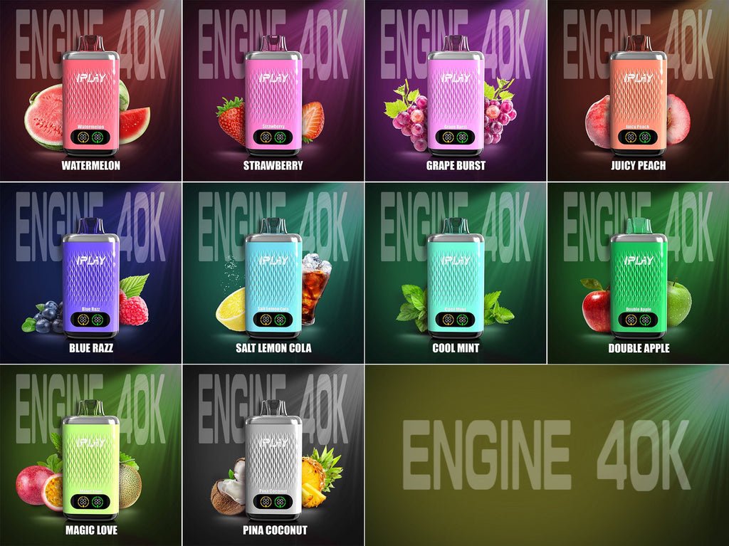 IPLAY ENGINE 40000 Puffs Disposable Vape Wholesale - Vapz Vape Wholesale