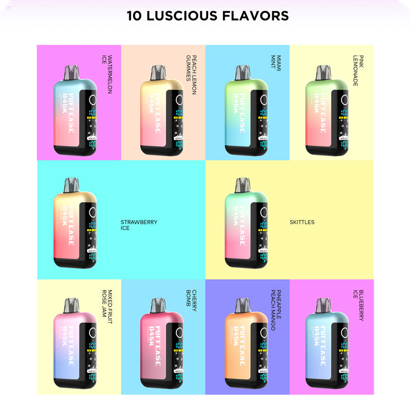 VAPTEX PUFFEASE D45000 Puffs Disposable Vape Wholesale - [VzVape.com]