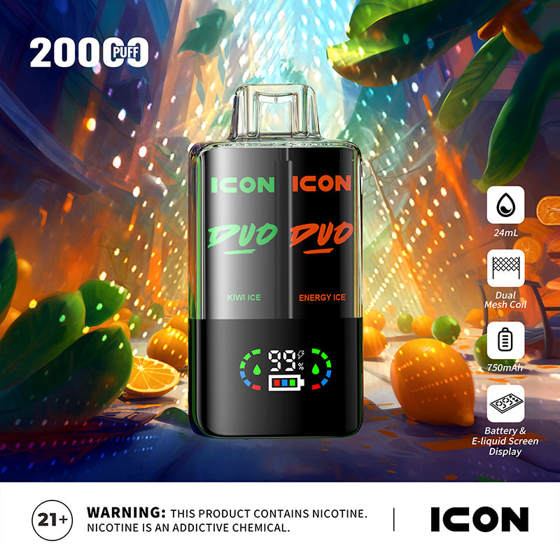 PRIMA ICON DUO 20000 Puffs Disposable Vape Wholesale - VZVAPE