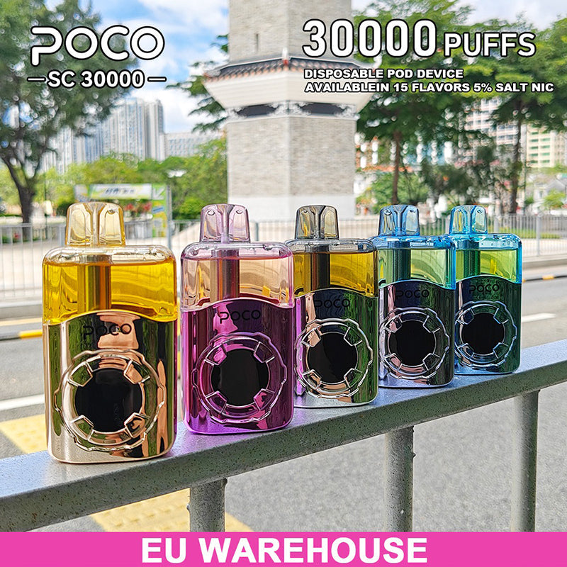 EU Warehouse POCO SC 30000 Puffs Disposable Vape Wholesale - Vapz Vape Wholesale