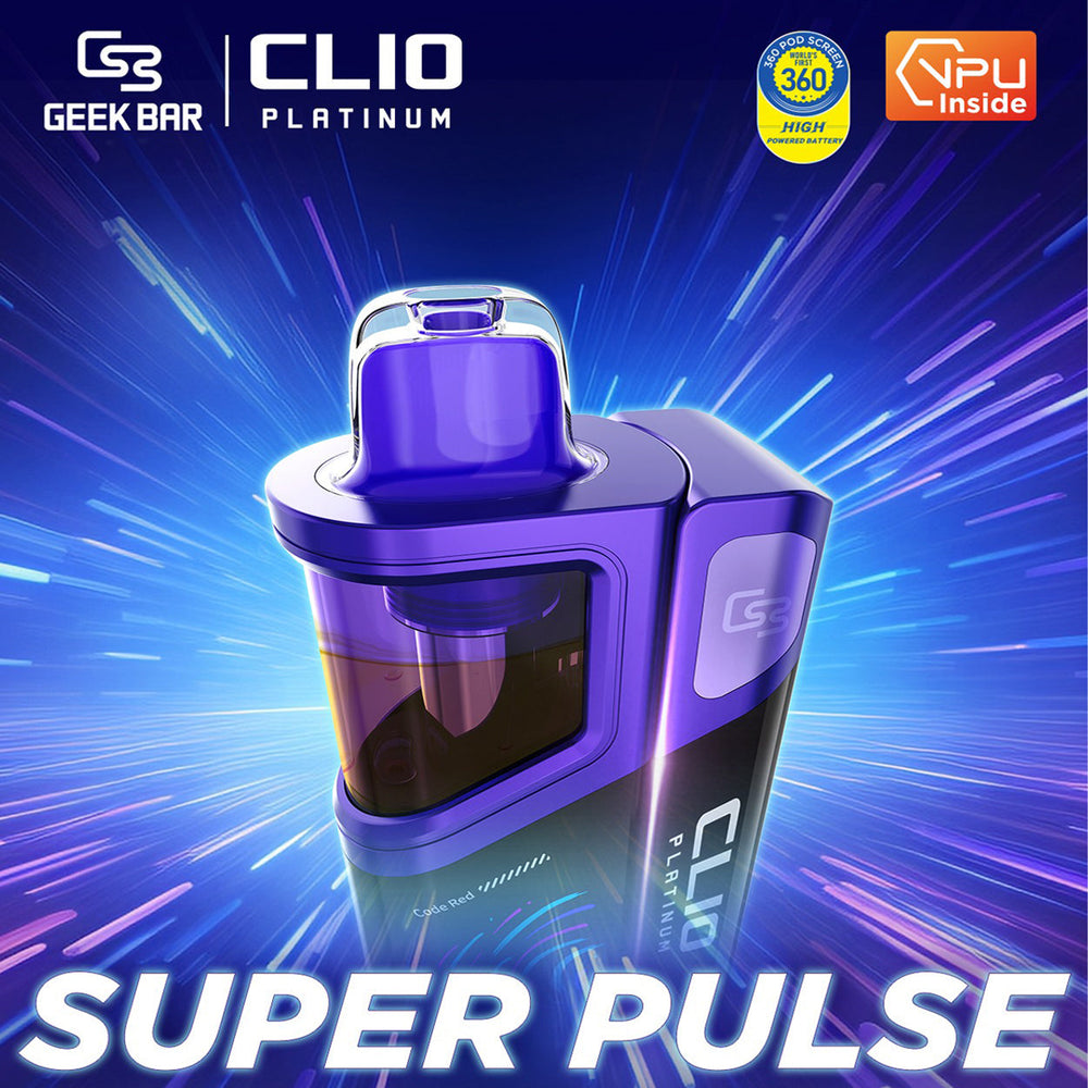 Geek Bar Clio platinum 50000 Puffs 16ml Disposable Vape Wholesale VzVape Wholesale Geek Bar Clio platinum 50000 Puffs 16ml Disposable Vape Wholesale VzVape Wholesale